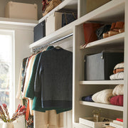 storage systems, storage solutions, baskets for shelves, closet organizers, closet storage, living room storage, decorative storage